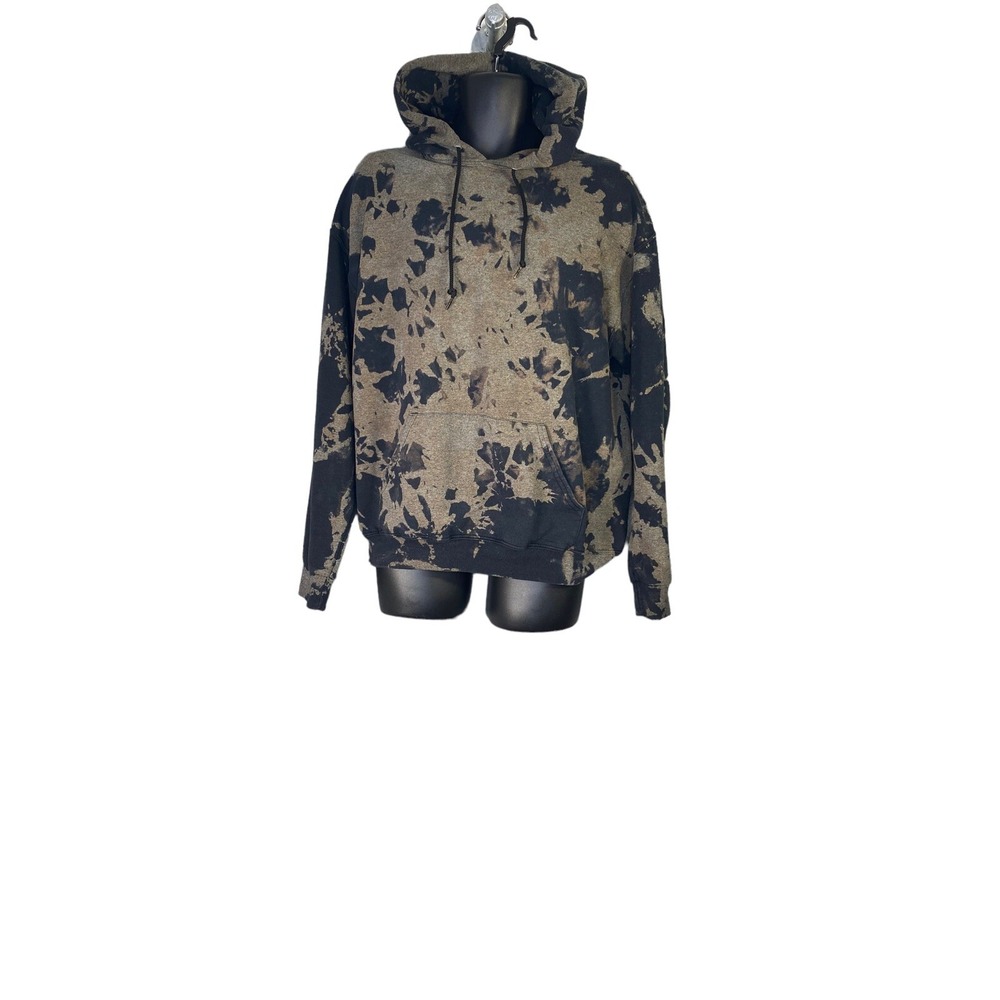 Artist Union Mens Hoodie Pullover Tie-Dye Drawstring Long Sleeve‎ Jacket Size L